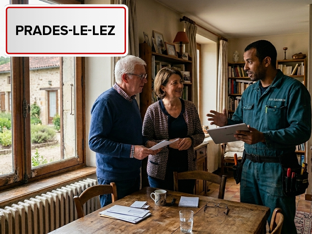 Installation de pompe à chaleur à Prades-le-Lez (34730) dans l'Hérault